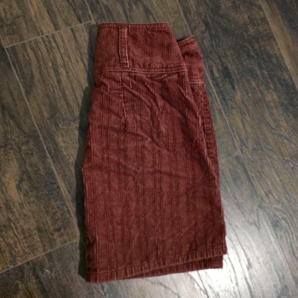 Rewash | Corduroy Skirt Rust Size 3 - Picture 2 of 3
